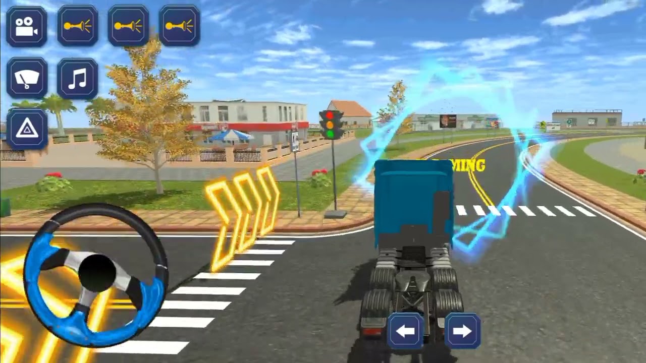//Car accident to truk  game vedio//Bus vala game🎮@Ak8critor #busvalagame#busgameandroid#bus#games