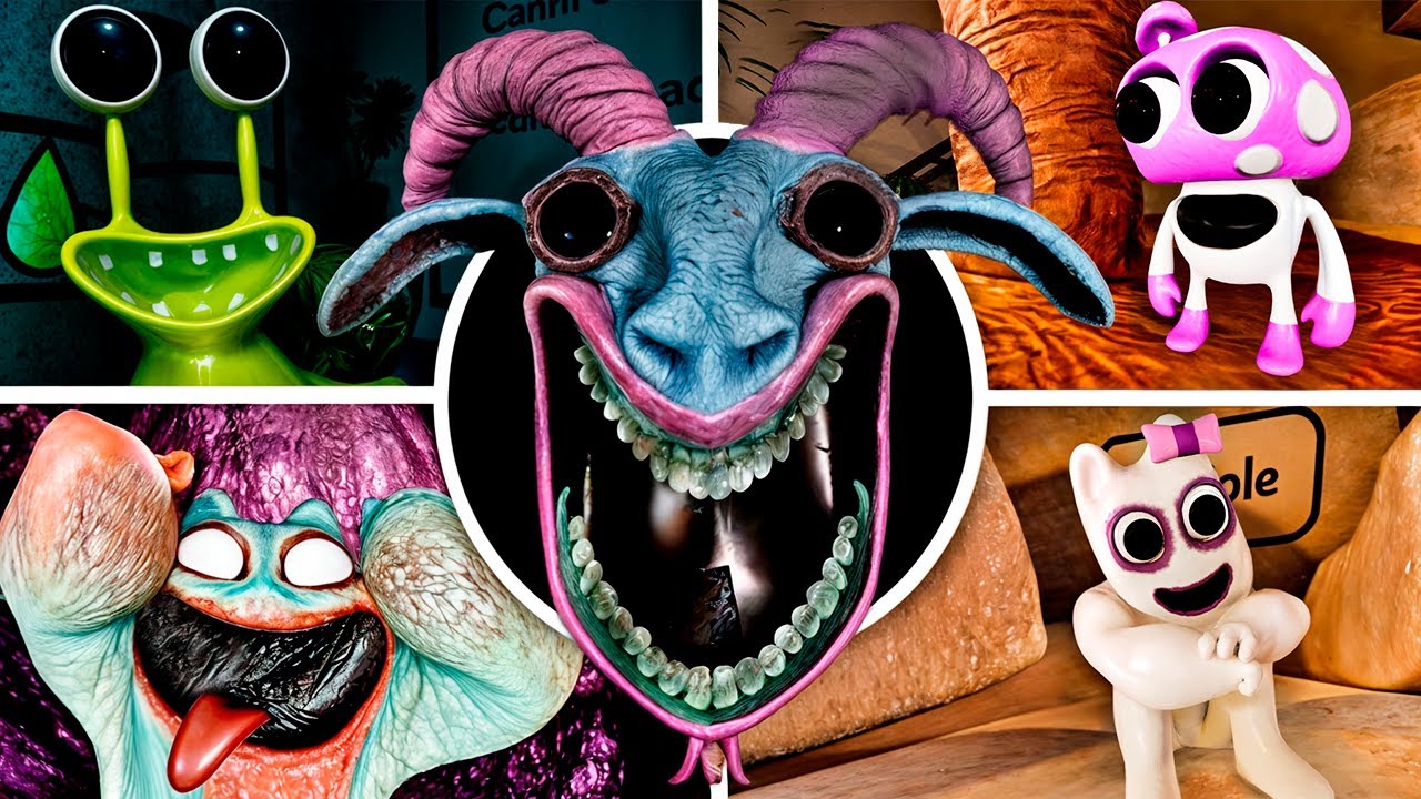 Garten of Banban 0 - All Jumpscares & All Bosses (Full Game Showcase)