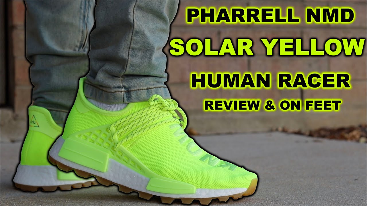 Pharrell x Adidas NMD HU Gum Solar Yellow Review & On Feet | Are They Worth Buying?