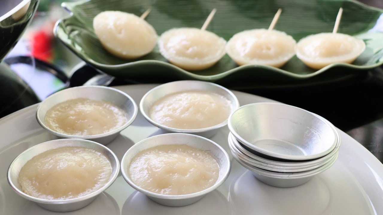 Cold Fermentation - Chinese Honeycomb Rice Cake - 低温发酵 - 在家自制钵仔白糖糕 (伦教糕)，零失败，简单家常做法