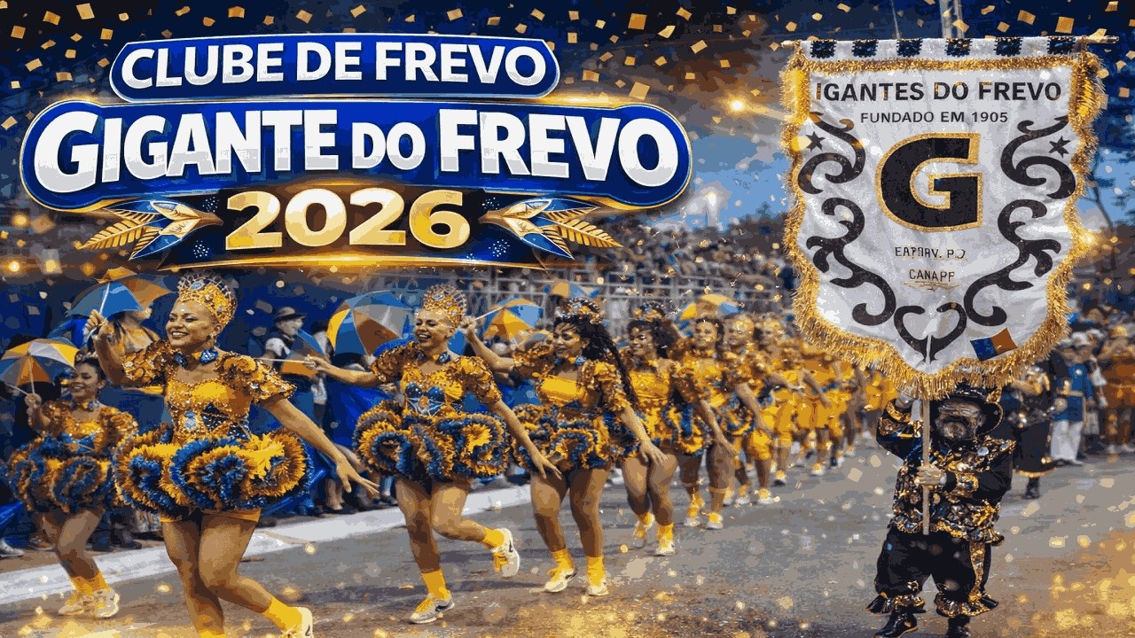 Clube de Frevo | Gigante do Frevo 2026 | Desfile Oficial  Carnaval Tradição de João Pessoa