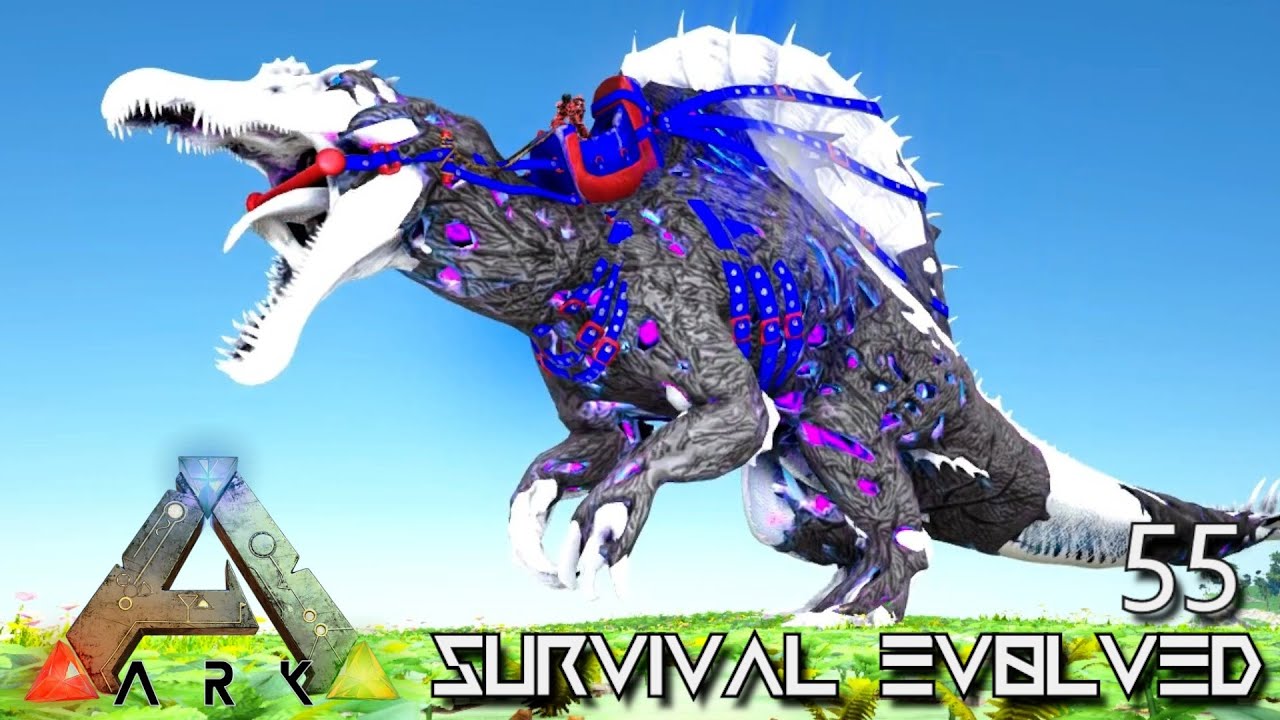 ARK: SURVIVAL EVOLVED - ASCENDED CORRUPTED CELESTIAL SPINO !!! | PRIMAL FEAR ISO CRYSTAL ISLES E55