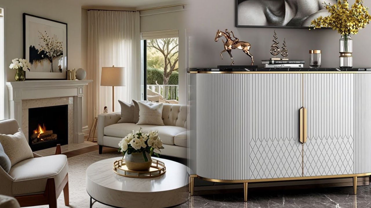 IDEAS DE LUJO PARA DECORAR SALA ELEGANTES Y LUJOSAS 2025 | Decoración Moderna 2025