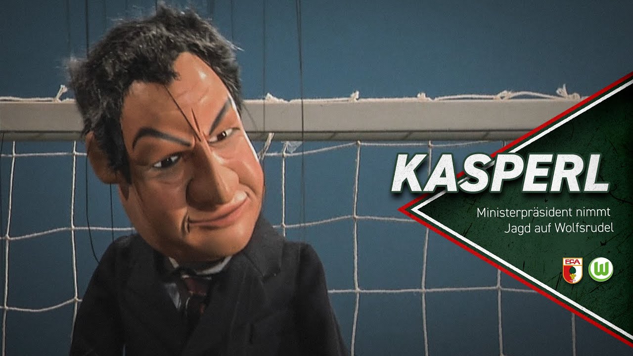 Kasperl | FCA vs. Wolfsburg | Ministerpr&auml;sident jagt Wolfsrudel