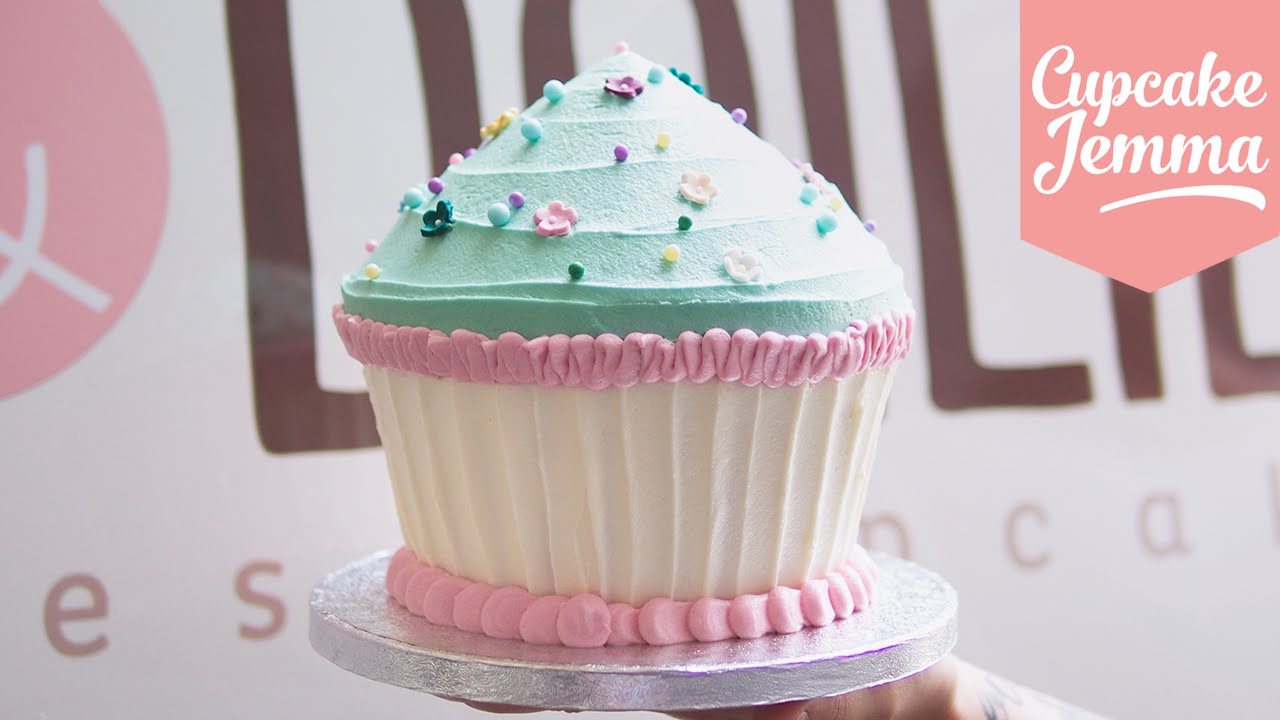 Giant Cupcake Masterclass How-To | Cupcake Jemma