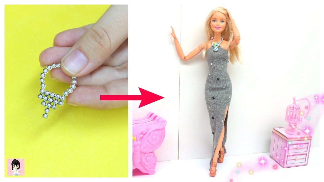 DIY Barbie Clothes ❤️ Making Easy Clothes for Barbie dolls | Creative Fun for Kids
