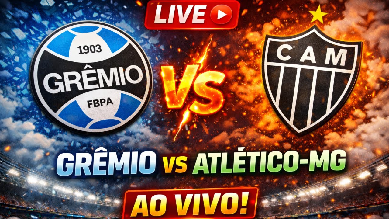 🔴 AO VIVO | Grêmio x Atlético Mineiro | Jogaço ⚽🔥