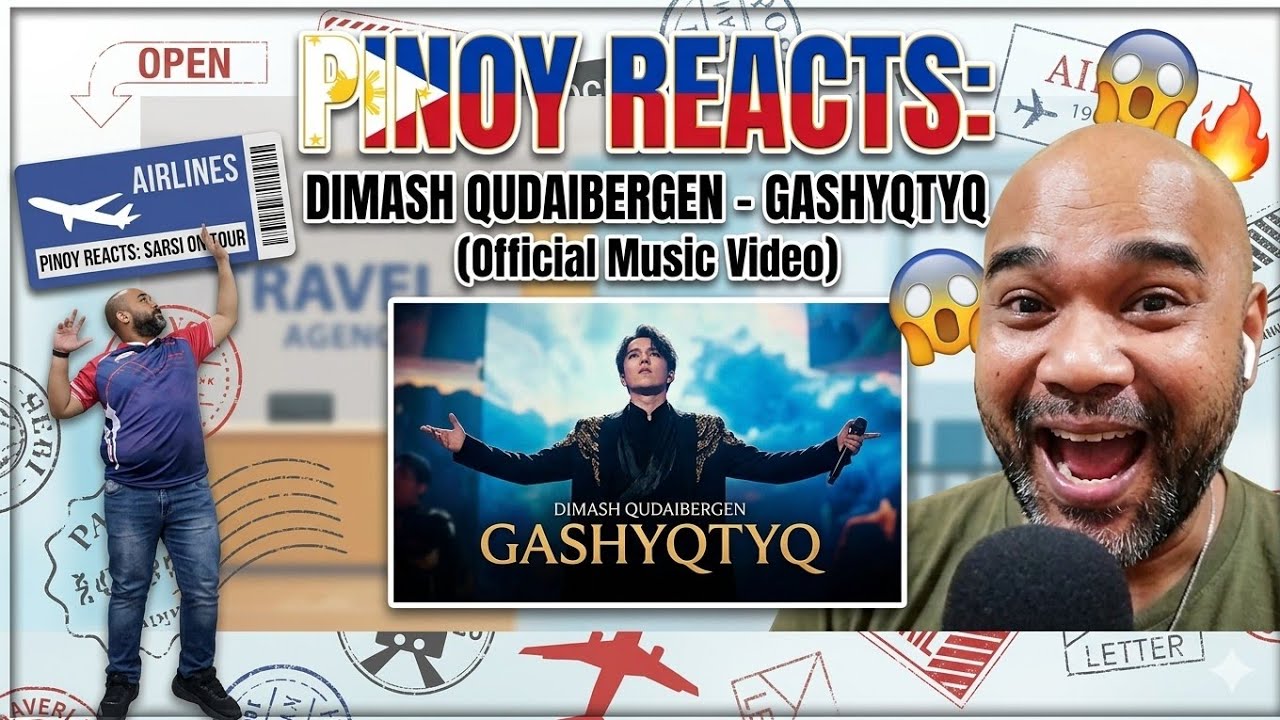 PINOY REACTS: Dimash Qudaibergen - Gashyqtyq (Official Music Video)