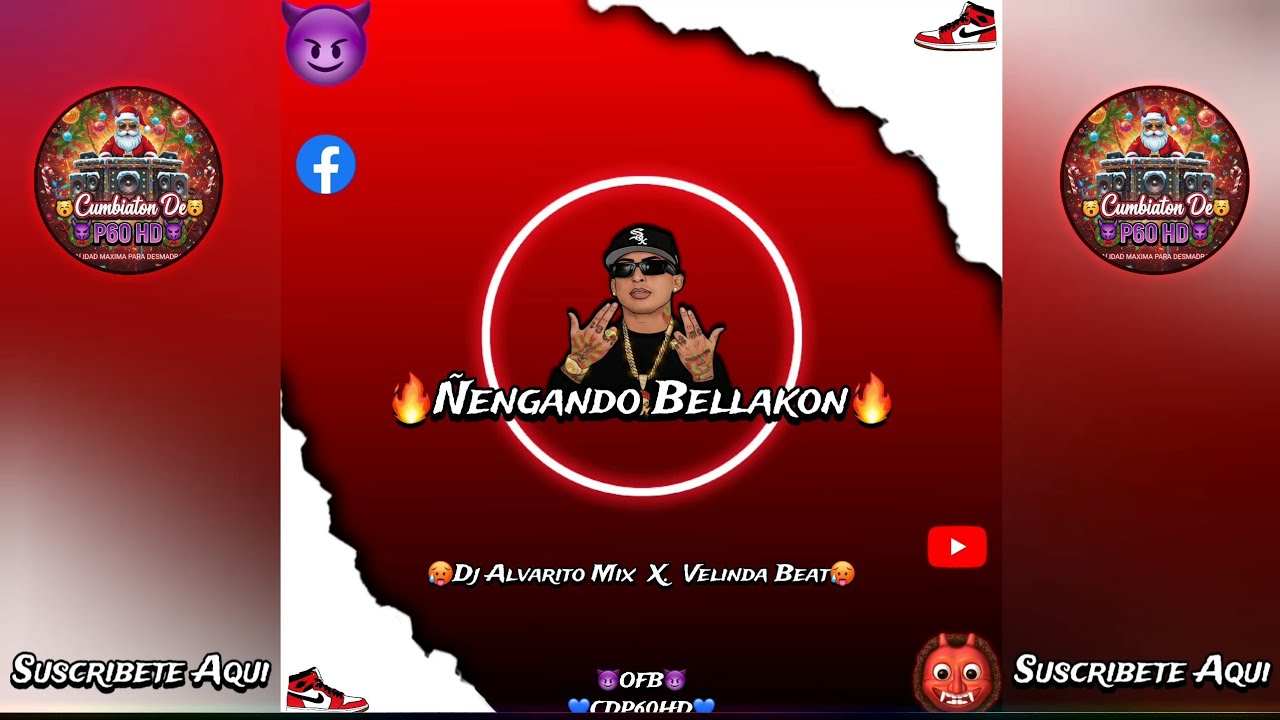 🔥Ñengando Bellakon🔥 Dj Alvarito Mix X Velinda Beat OFB 2K25 #Cumbiaton 💙#CDP60HD💙