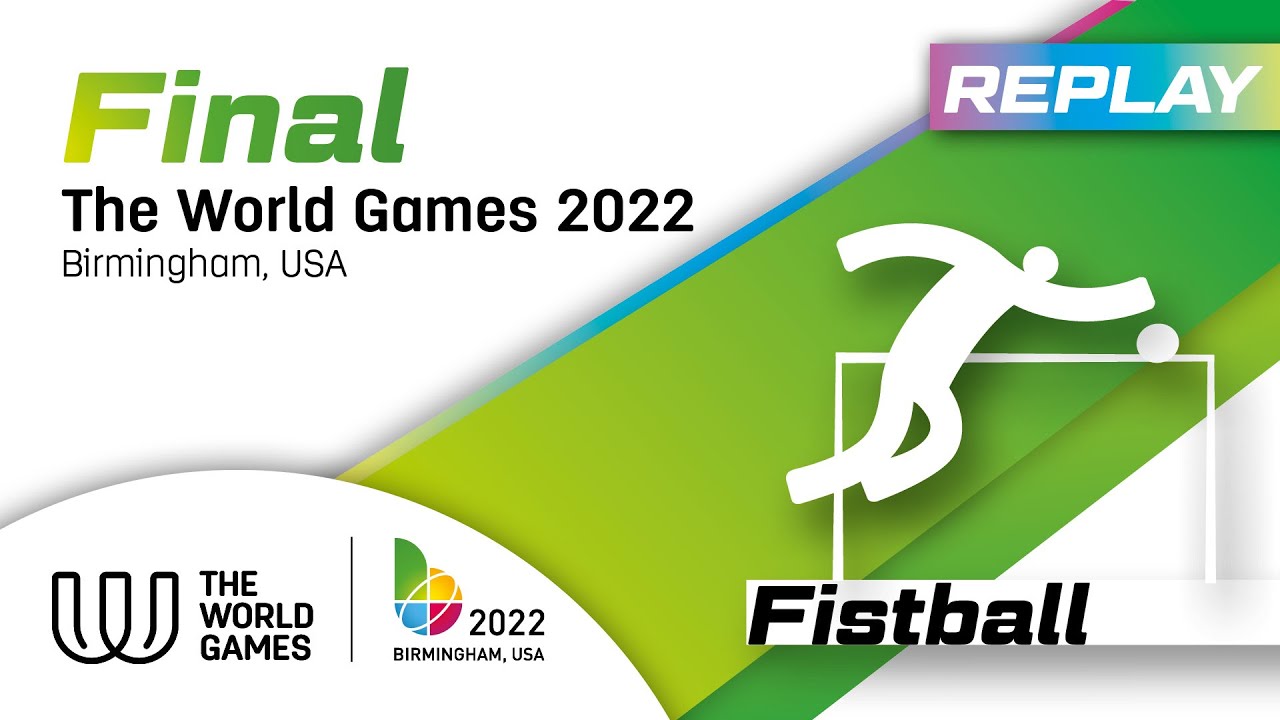 TWG 2022 BHM - Replay of the Men's Fistball Bronze Medal Match BRA vs AUT