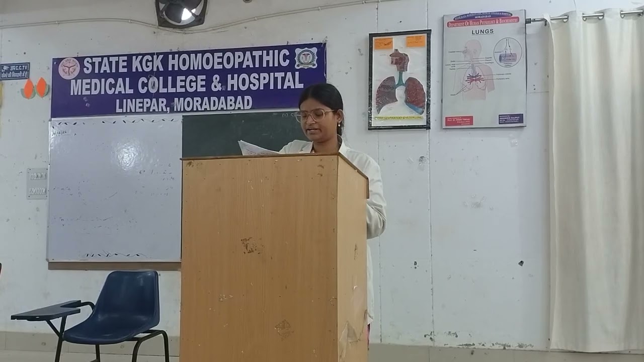 Case Presentation by Dr. Arpita 🩺✨ #bhms #internshipdiaries #medicos #kgkhmc 