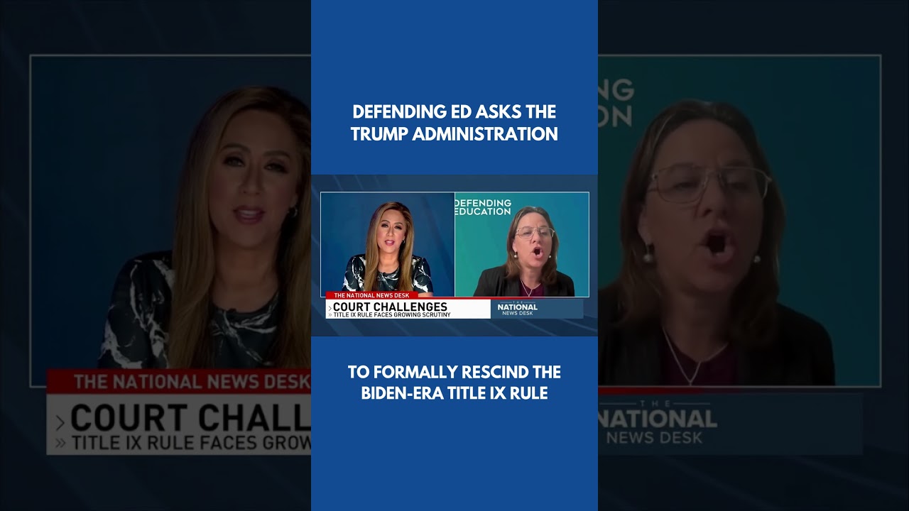 Организация Defending ED призывает администрацию Трампа официально отменить правило Title IX, при...