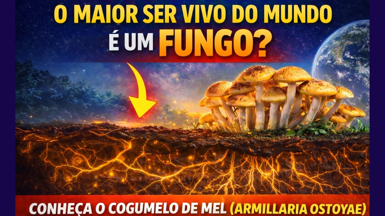 O Maior Ser Vivo do Mundo é um Fungo? Conheça o Cogumelo de Mel