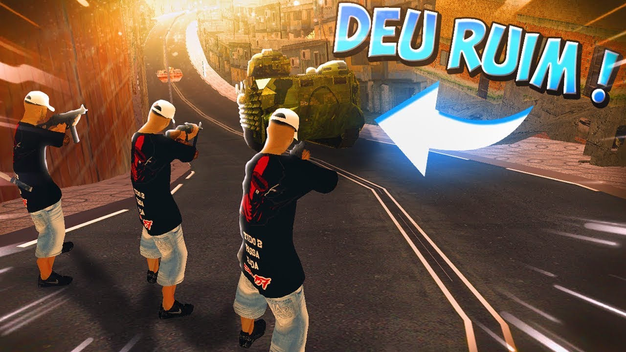 🎮 OS POLICIAIS INVADIU A FAVELA DE TANQUE😱 (Ep. 01) | GTA MTA RP