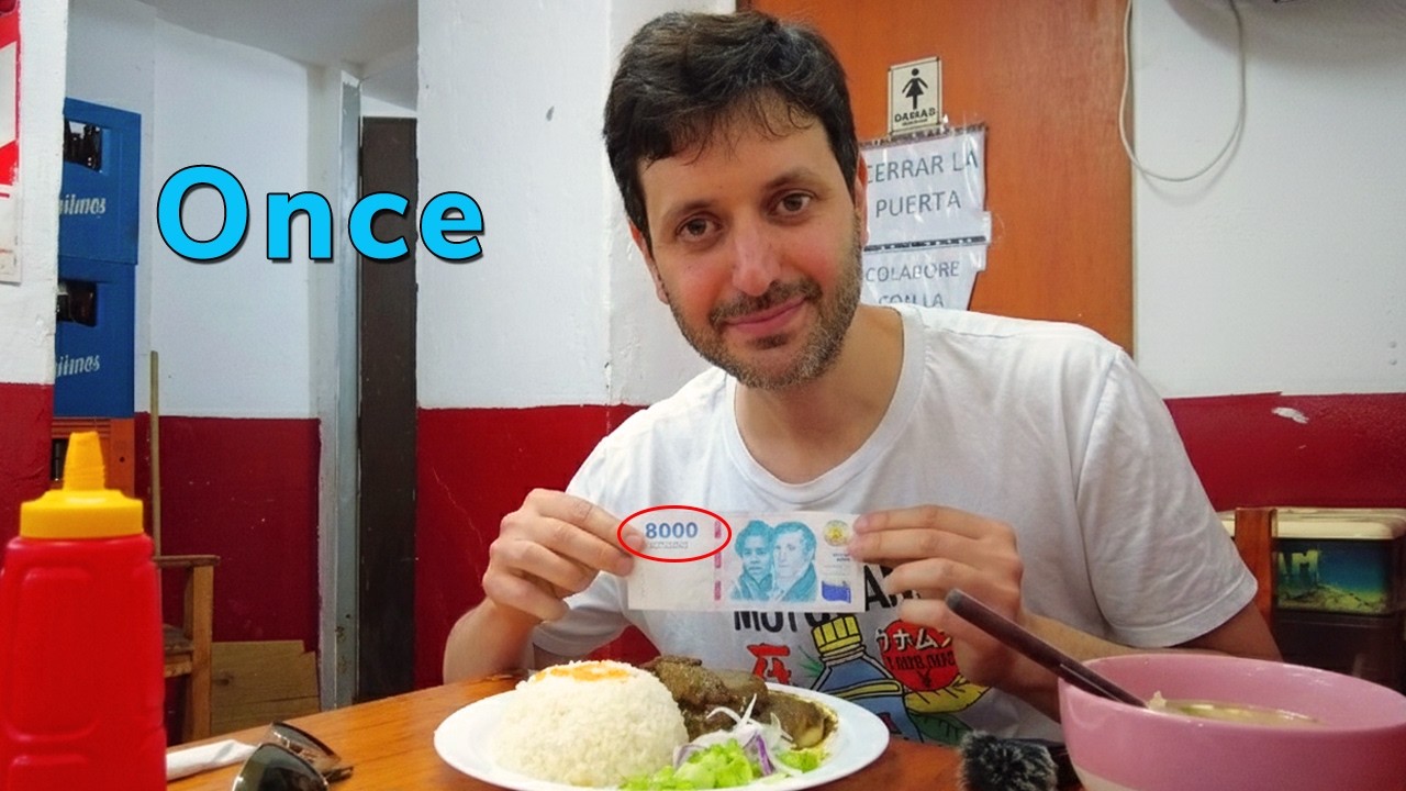 COMIDA BARATA en ONCE