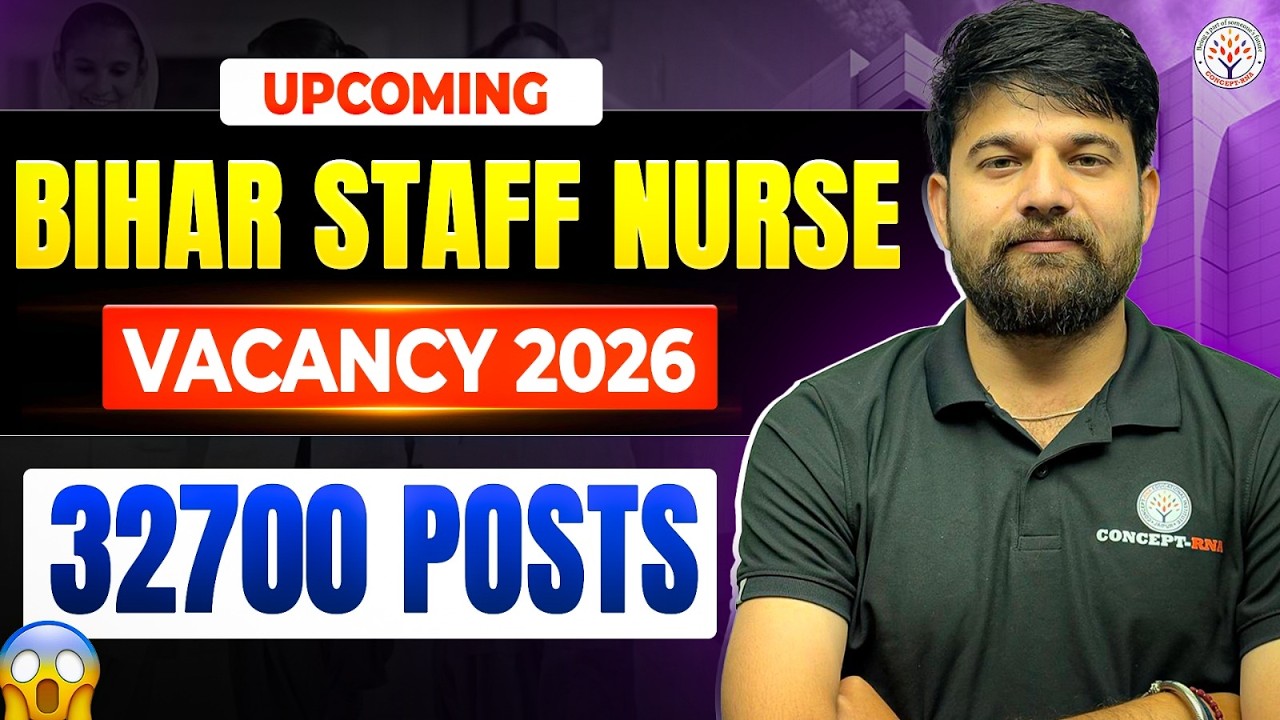 Bihar Staff Nurse Vacancy 2026 | Nursing Officer + Staff Nurse+ CHO | Upcoming Bihar Nursing Vacancy