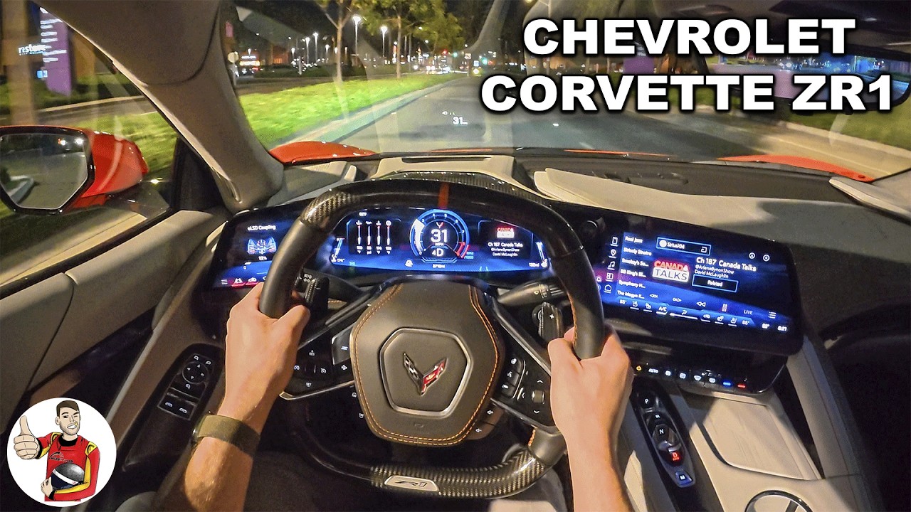 2026 Chevrolet Corvette ZR1 POV Night Drive (3D Audio)(ASMR)