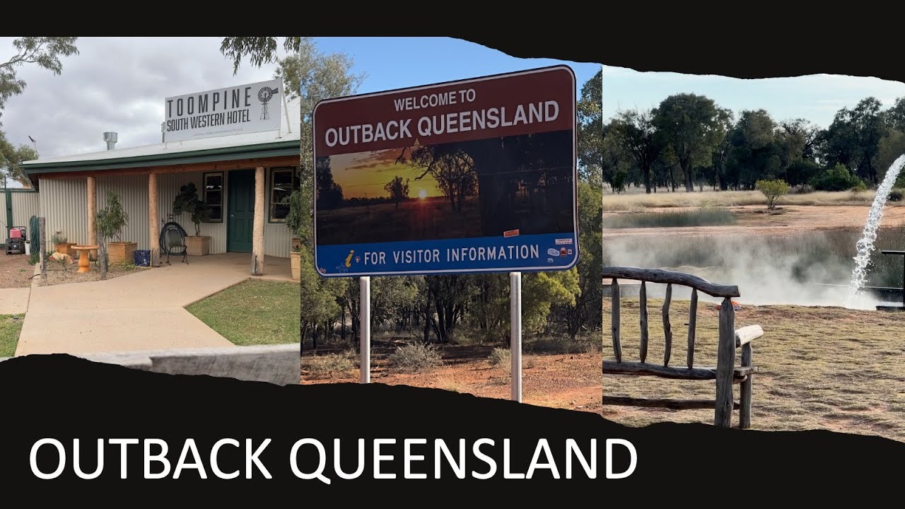 Travelling west to the outback - destination Charlotte Plains Station in South West of QLD