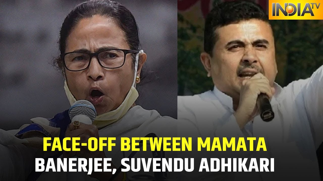 Mamata Banerjee, Suvendu Adhikari Come Face To Face In Nandigram, Launch Attacks On Each Other