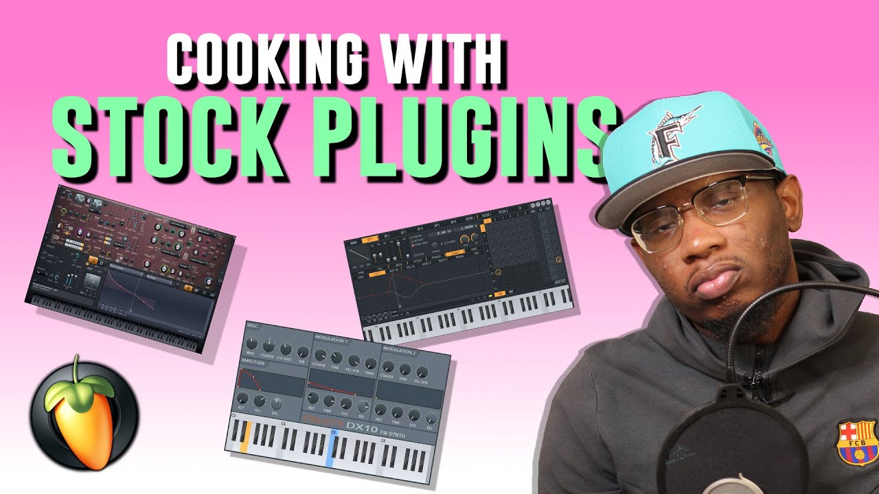 Making a Beat with stock Plugins [FL Studio 20 Trap Beat with Trap Drums]
