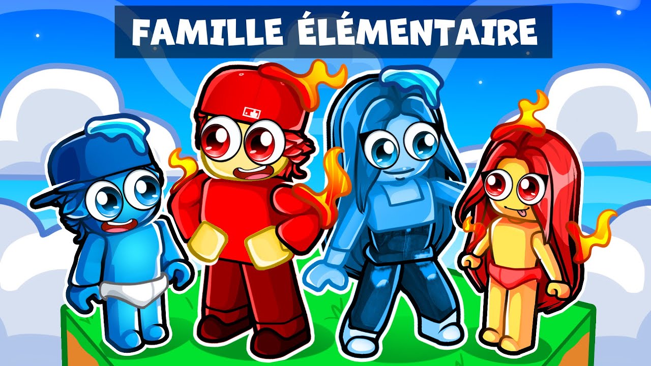 Avoir une FAMILLE élémentaire sur ROBLOX !
