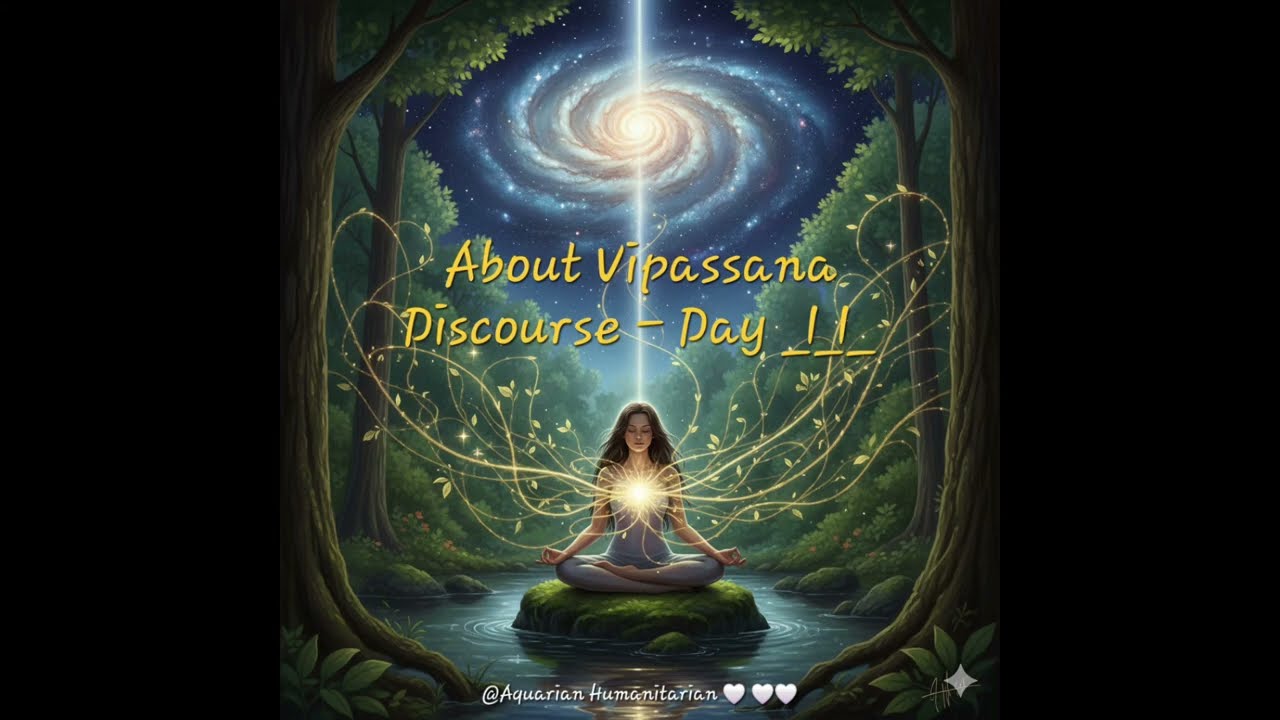 About Day 11 Vipassana Discourse (Only for Old Students who recently took the first 10-day course)