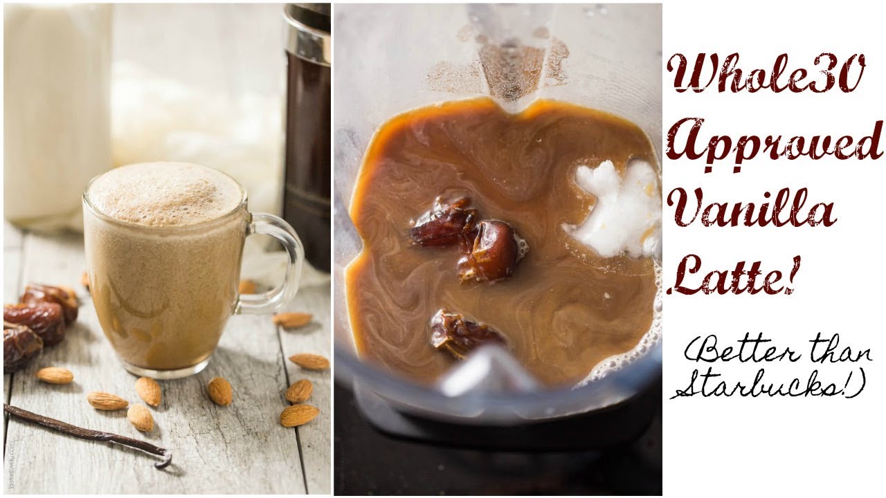Whole30 Vanilla Latte Coffee l Better than Starbucks?!