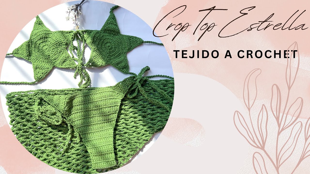 CROP TOP ESTRELLA TEJIDO