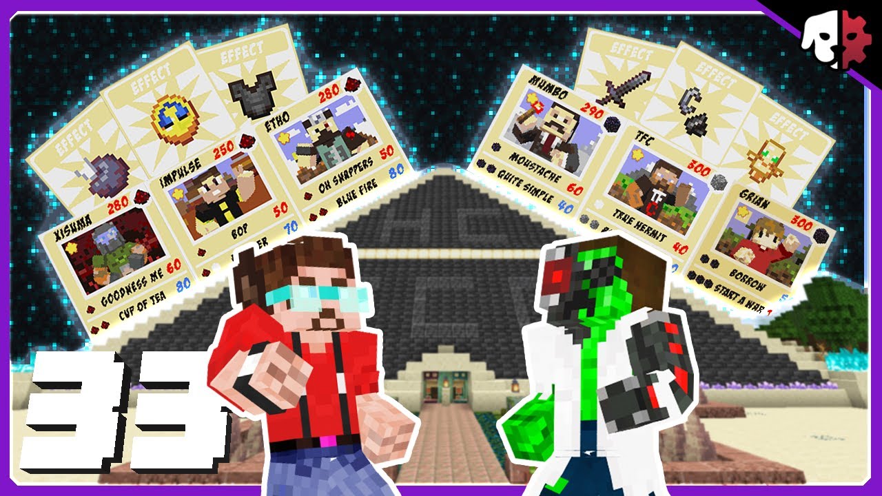 МЫ СРАЖАЕМСЯ С КОНЕЧНЫМ БОССОМ TCG! | HermitCraft 9 | Эпизод 33