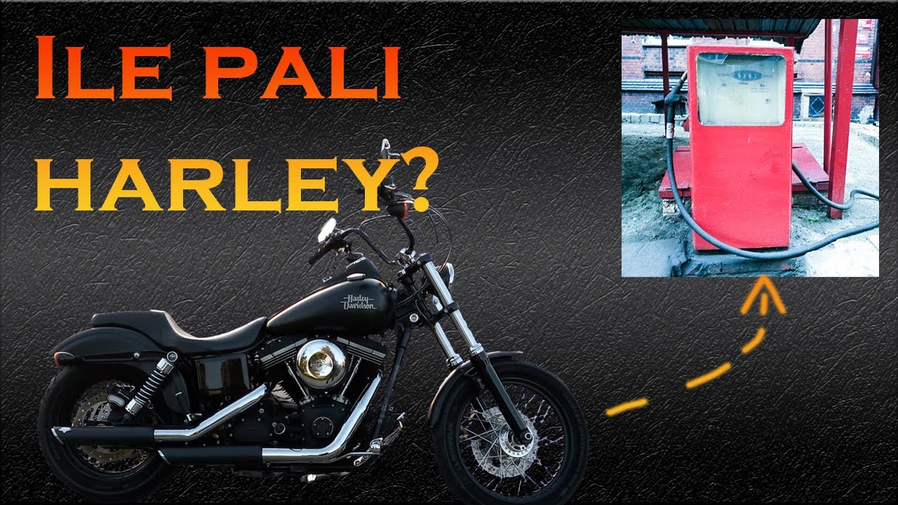 Ile pali Harley o pojemności 1.7 na setkę? Harley Dyna Street Bob cz. 1