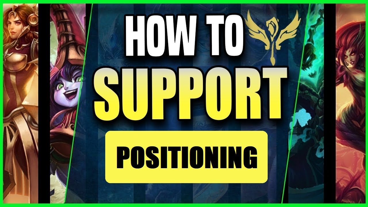 *РУКОВОДСТВО ДЛЯ САППОРТА* КАК ВЫБИРАТЬ ПОЗИЦИЮ НА ЛИНИИ - Эпизод 3 League of Legends