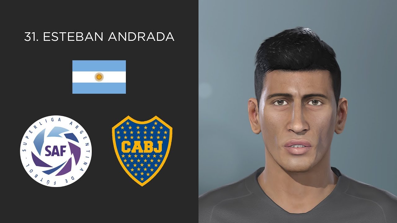 Esteban Andrada (Boca Juniors) - PES 2018