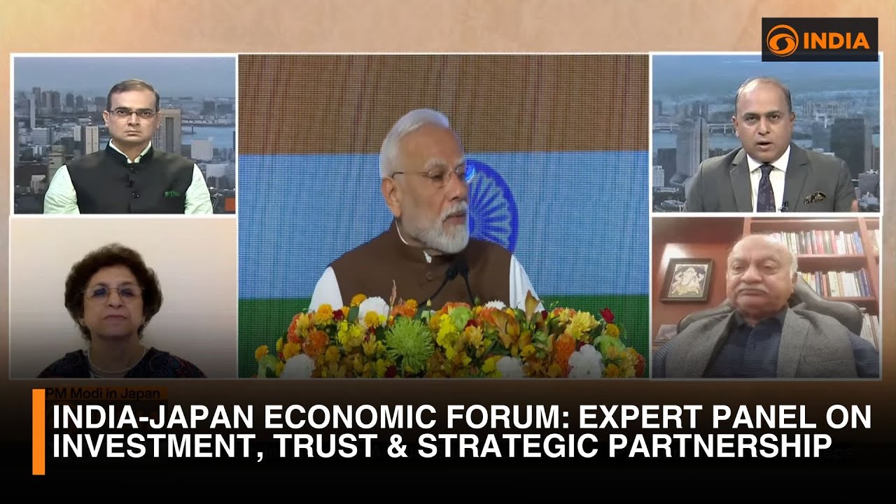 India-Japan Economic Forum | Expert Panel on Investment, Trust & Strategic Partnership