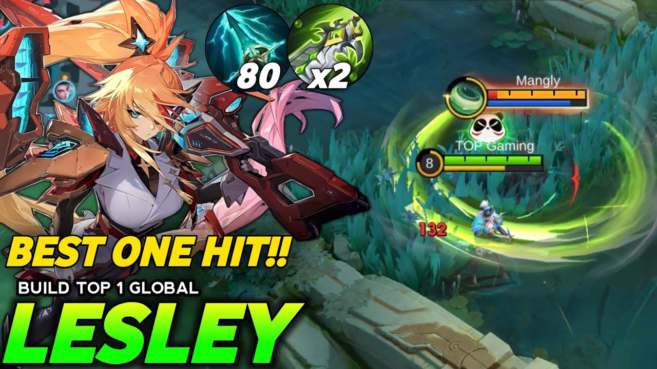 LESLEY PERFECT META BUILD IN SOLO RANKED GAME (Must try!🔥) - Mobile Legends