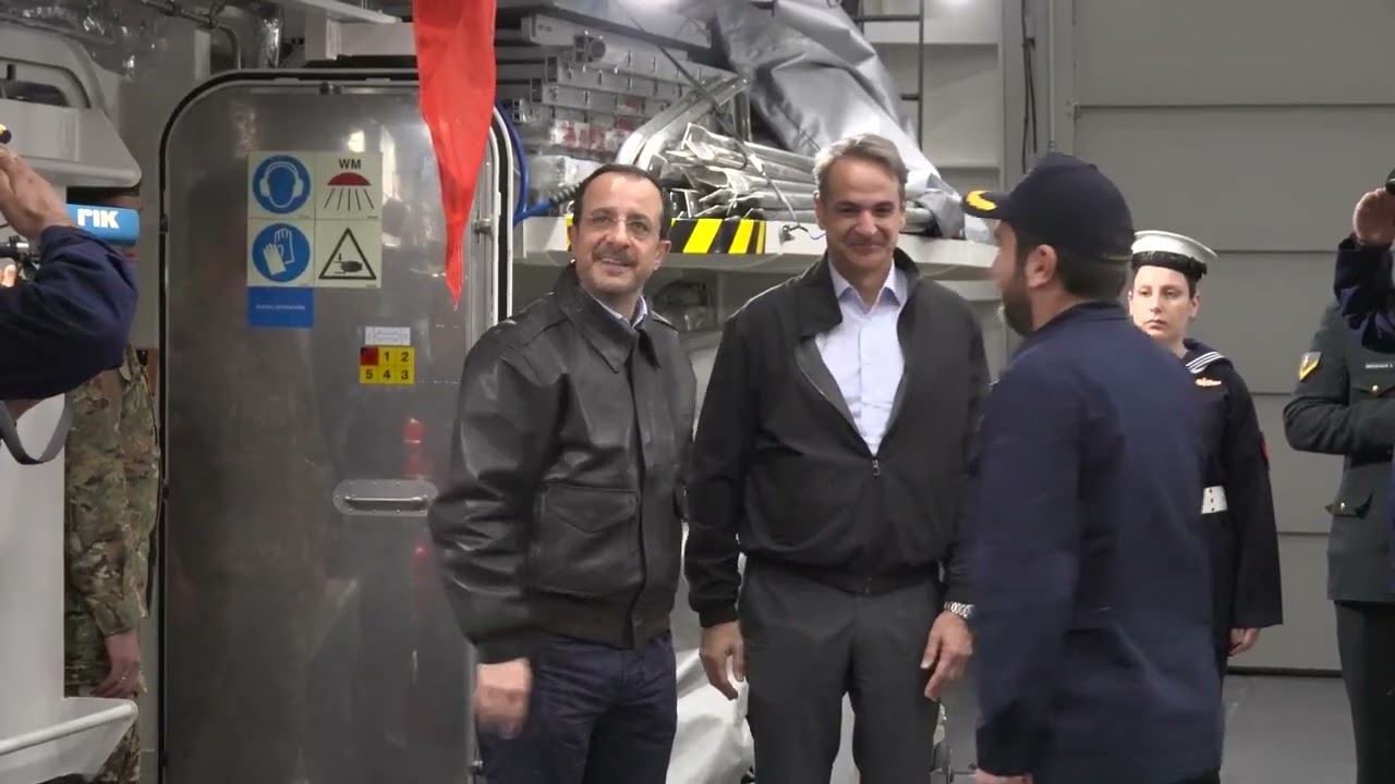 ΠτΔ - Πρωθυπουργός της Ελλάδας στη Φρεγάτα Κίμων