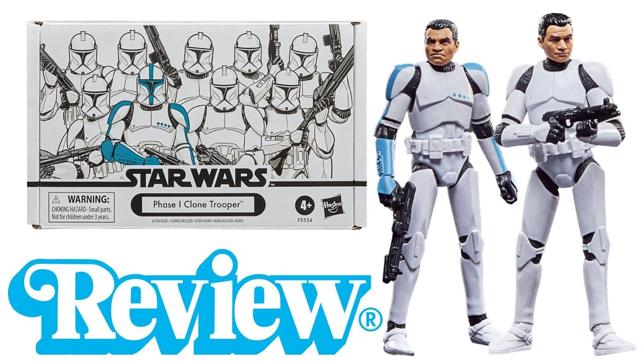 Star Wars The Vintage Collection Phase 1 Clone Trooper 4 pack