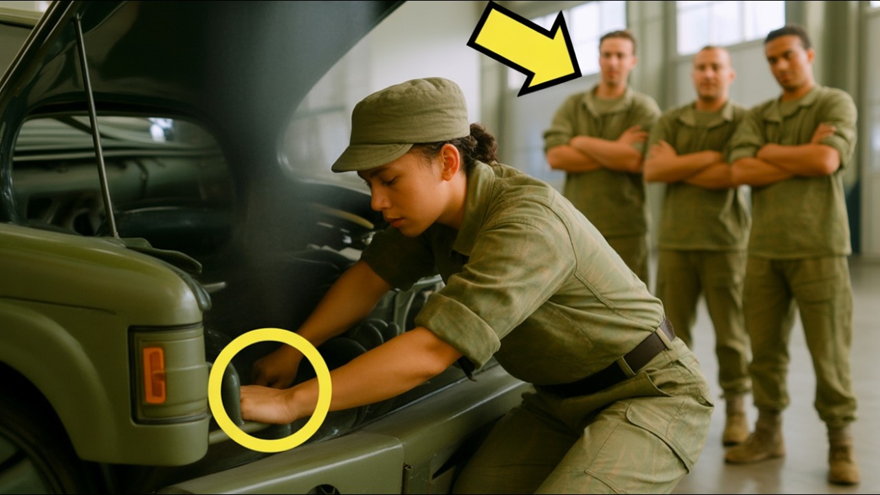 CAN BARELY TIGHTEN A SCREW… THEY LAUGHED AT THE NEWBIE FOR BEING A WOMAN, BUT SHE SHUT THEM UP