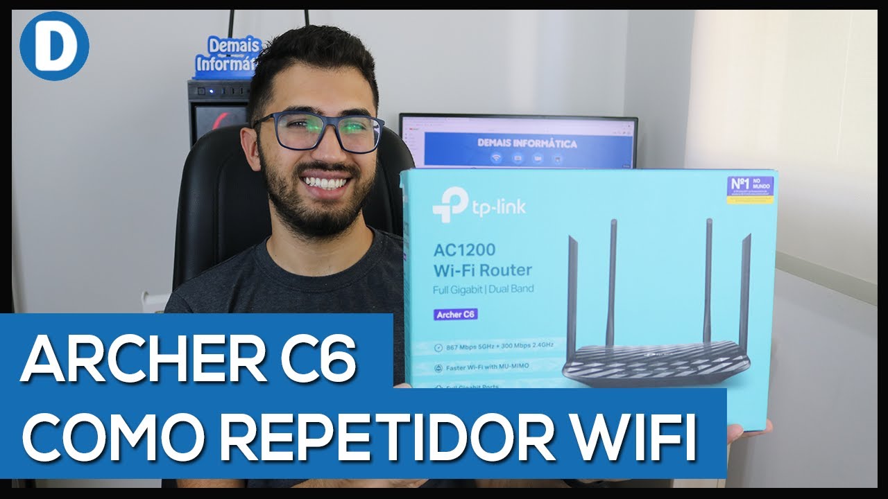 Como configurar roteador TPLINK Archer C6 como REPETIDOR (Serve para outros modelos Tplink)