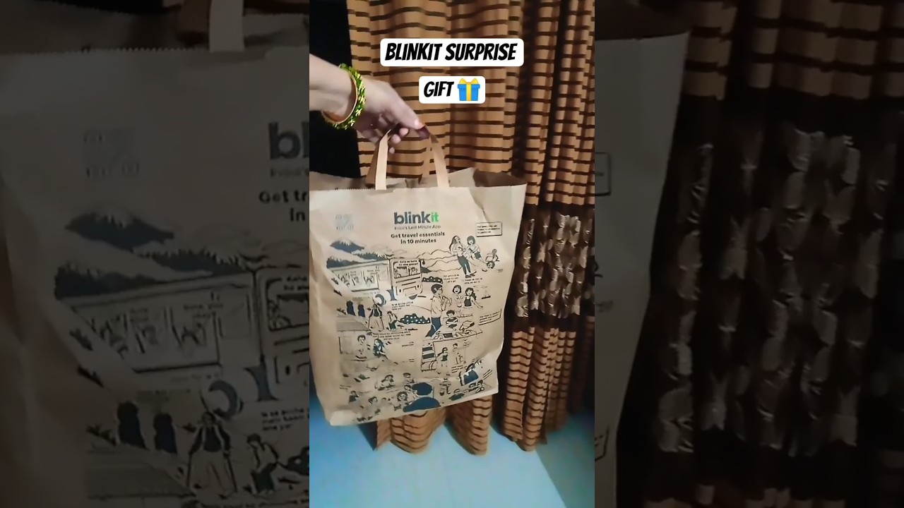 Blinkit Friendship Gift 🎁🤩 #blinkit #friendshipday #ytshorts #trending #viral#shorts#onlineshopping