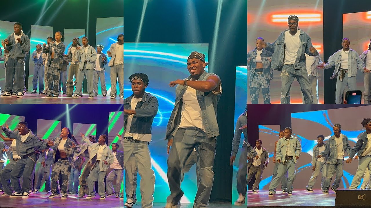 DWP Academy Massive Dance Performance with Endurance Grand, Demzy Baye, Rolie & Lisa at Ghana Dance