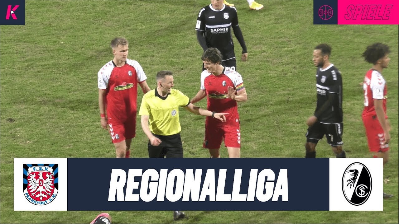 Schlussphasen-Spektakel im Spitzenspiel | FSV Frankfurt - SC Freiburg II (25. Spieltag Regionalliga)