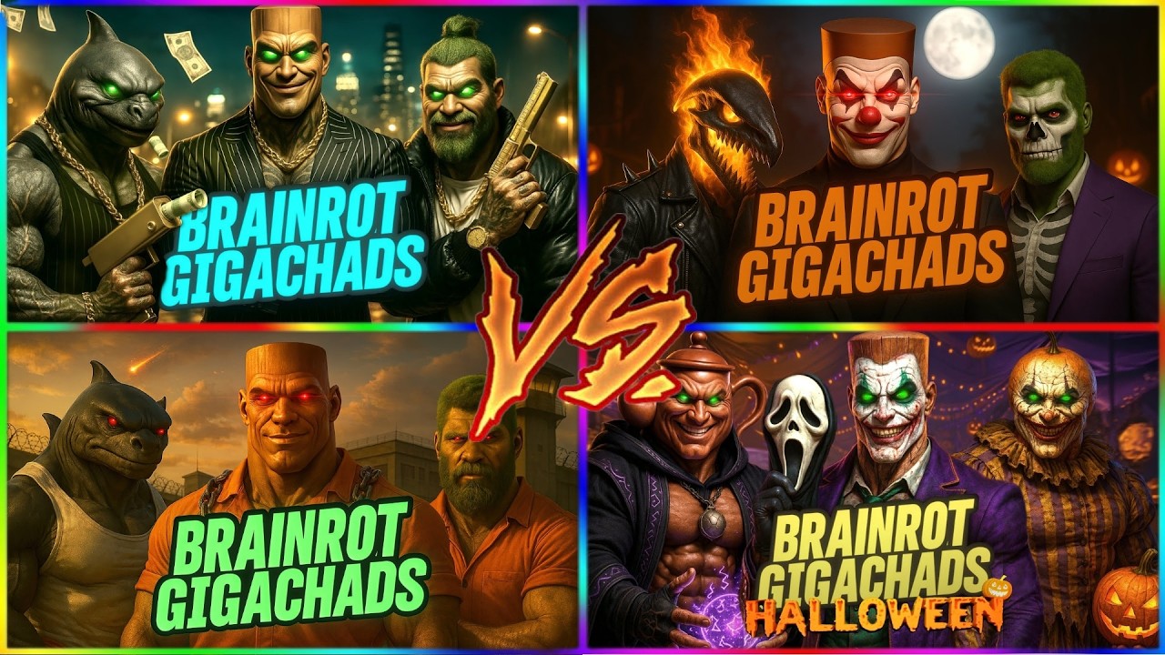 🔥 RAINBOT GIGACHADS 🆚 BRALROT GIGACHADS 🔥