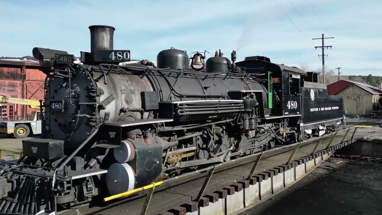 Inside Durango and Silverton maintenance shops