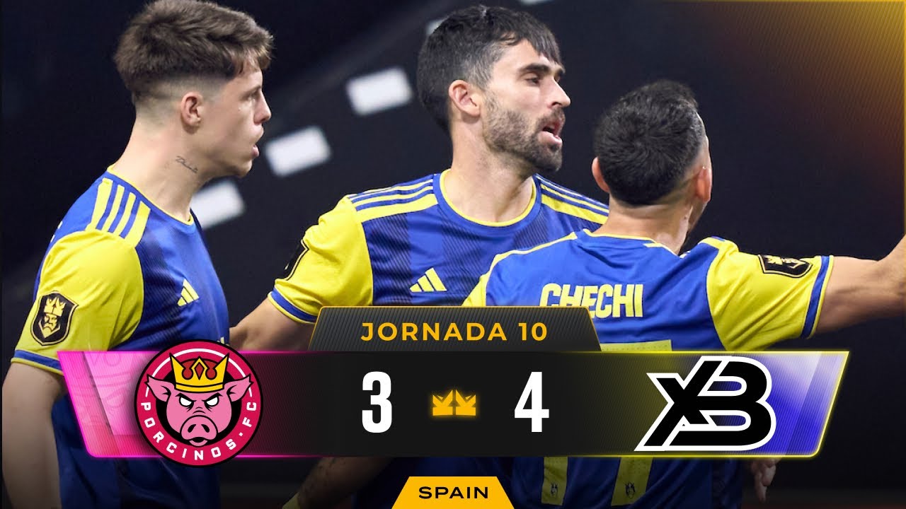 Porcinos FC de IBAI LLANOS VS XBUYER TEAM de XBUYER | Partido completo Jornada 10 (3-4)