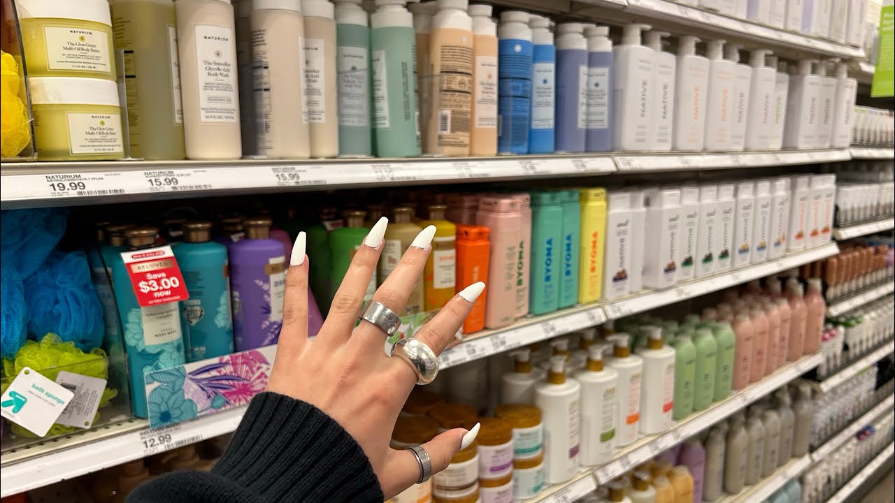 [ASMR] IN TARGET (tapping+scratching)