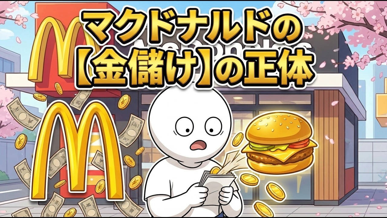 マクドナルドの本當の正體...実はハンバーガー屋じゃなかった【衝撃の真実】
