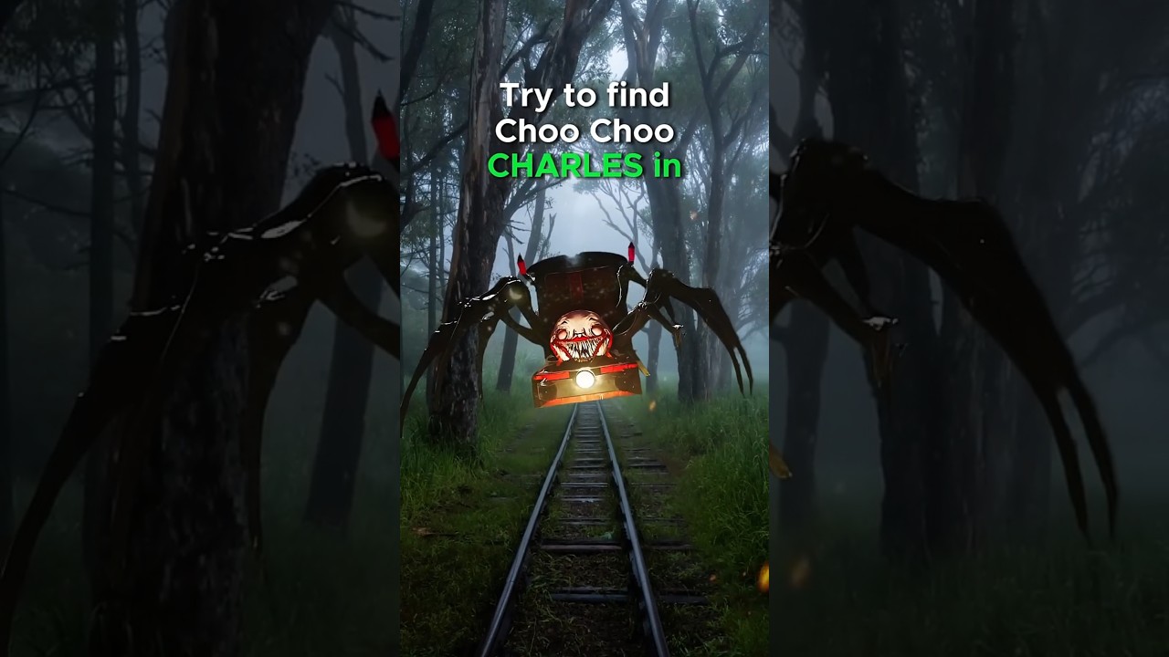 Try to Find Choo Choo Charles in the Forest 🔎