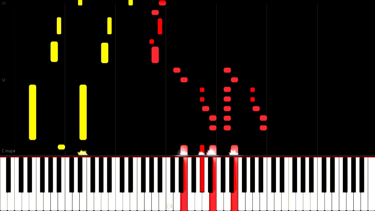 Super Ghosts N Goblins INSANE Tutorial piano cover Stage 1