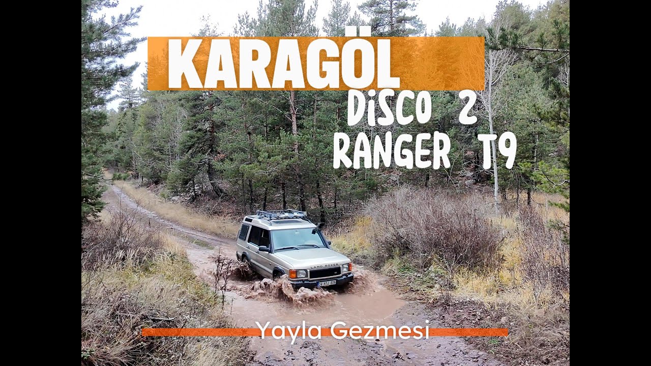Karagöl Bölgesi Zorlu Parkur #landrover  Discovery 2 #fordranger  T9