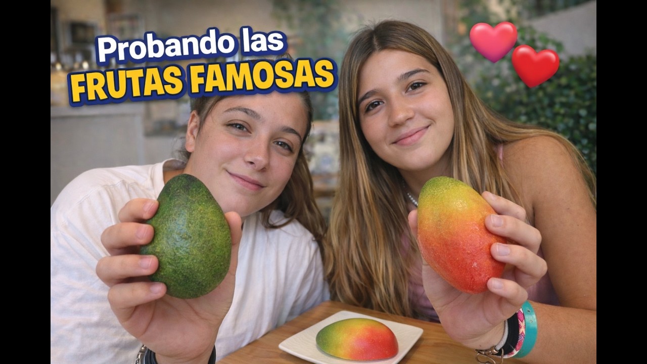 fuimos a probar las frutas famosas
